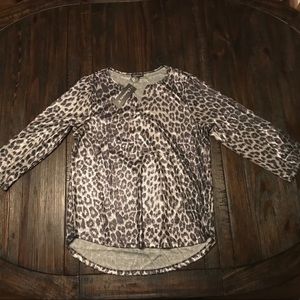 Chances R Leopard Blouse